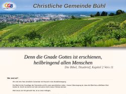 Foto von Christliche Gemeinde Bühl