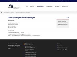 Foto von Mennonitengemeinde Reutlingen